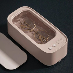 Nettoyeur à ultrasons rechargeable JIQI : nettoie et fait briller les cosmétiques, les bijoux...